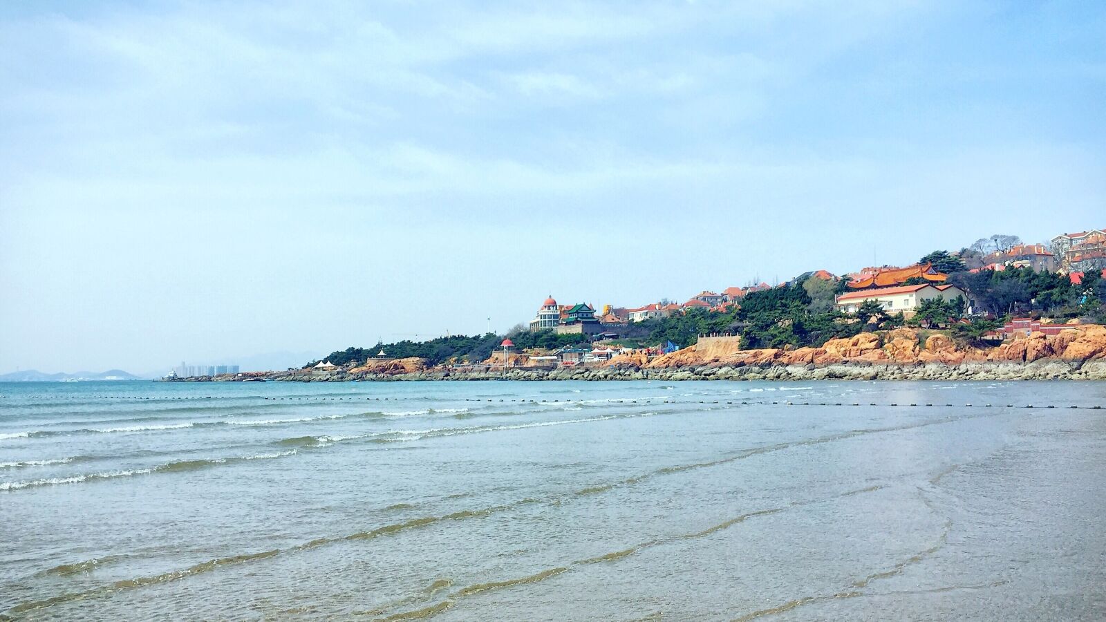 iPhone 6 Plus back camera 4.15mm f/2.2 sample photo. Qingdao, the sea, blue photography
