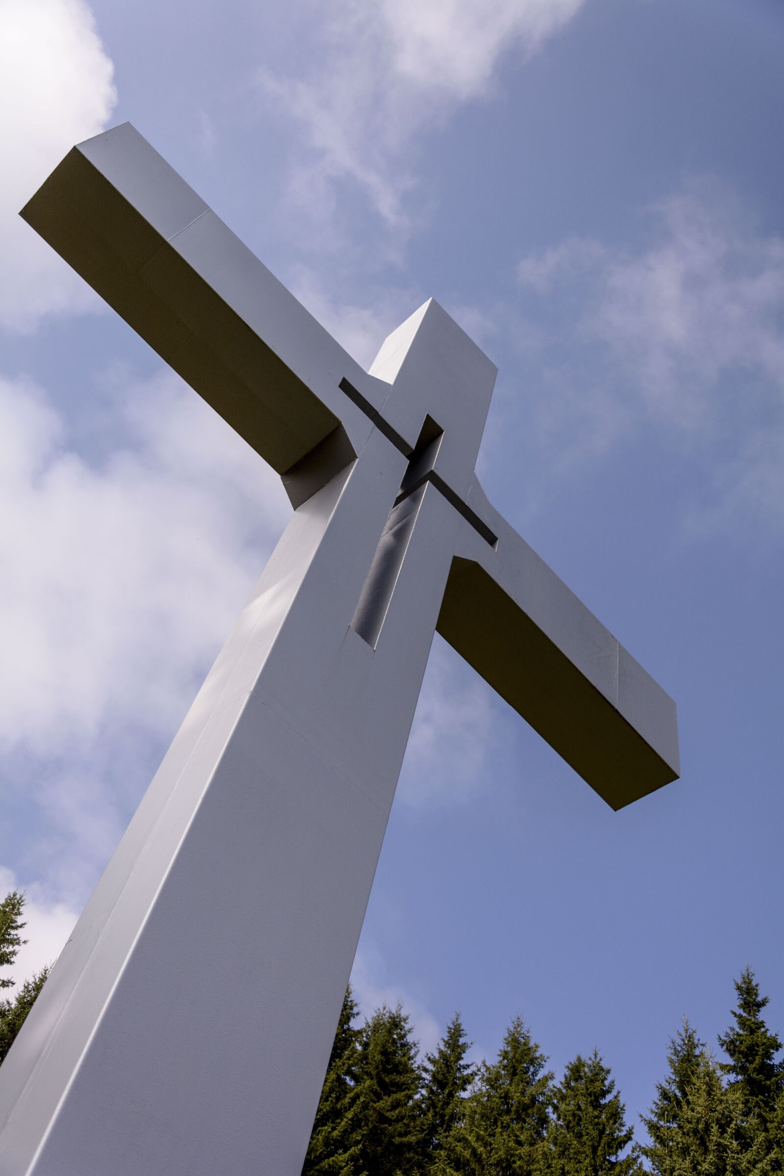 Nikon D7100 sample photo. Nature, forest, cross photography