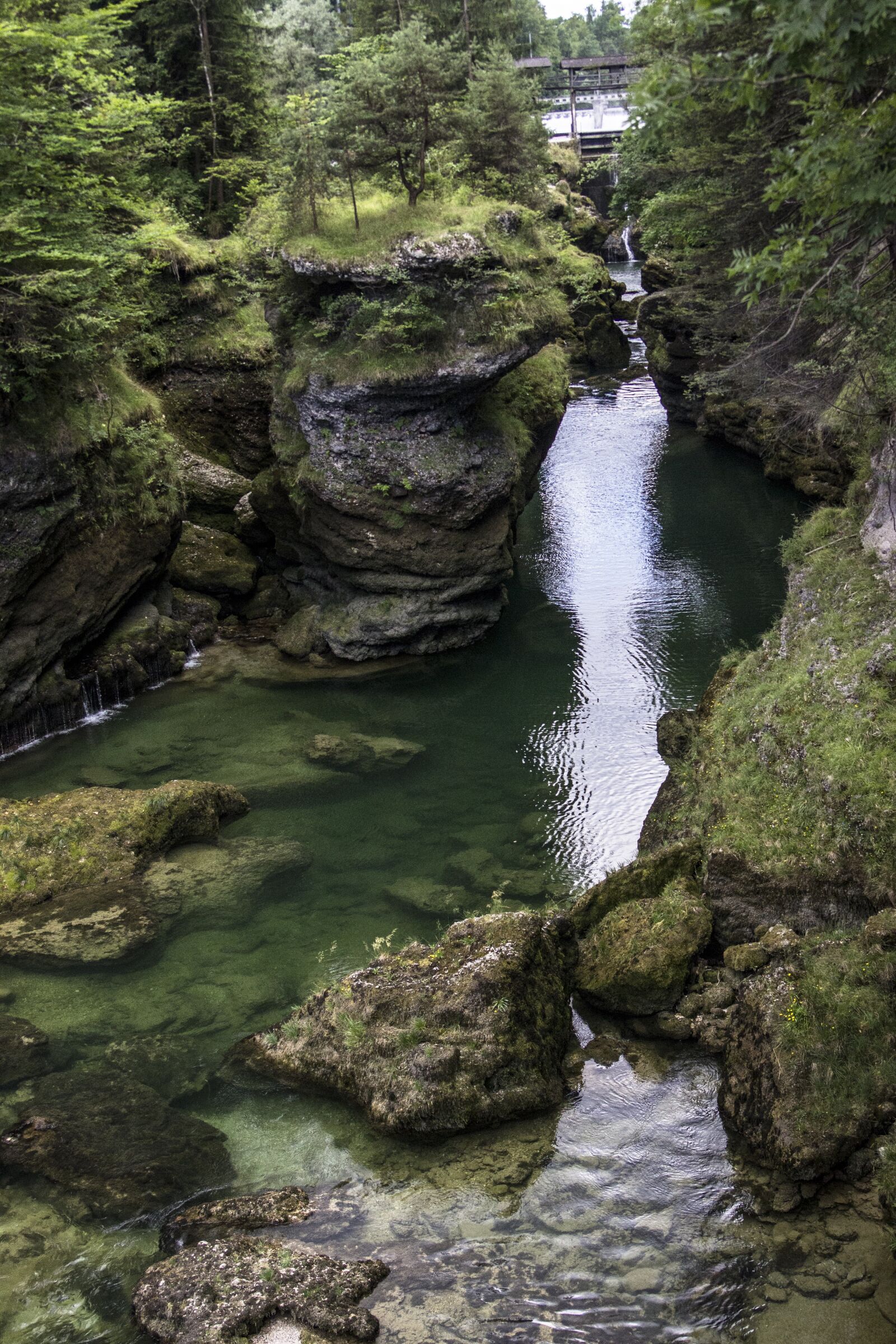 Canon EOS 600D (Rebel EOS T3i / EOS Kiss X5) sample photo. Water, green, stones photography