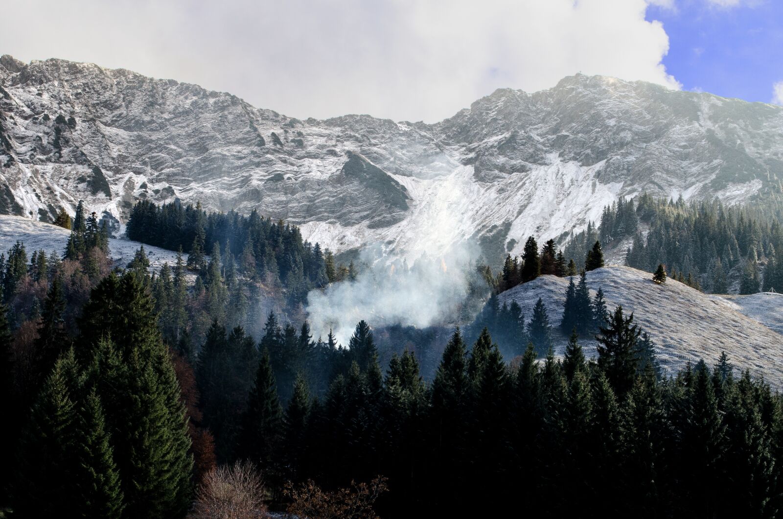 Nikon D5100 sample photo. Allgäu, winter, november photography