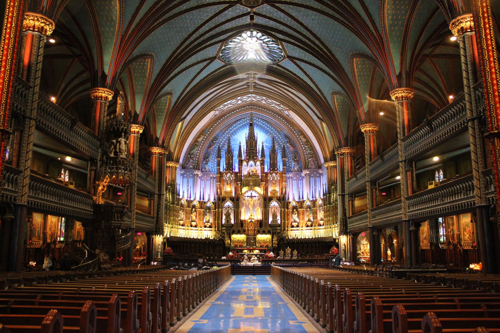 Canon EOS 550D (EOS Rebel T2i / EOS Kiss X4) sample photo. Church, cathedral, montreal photography