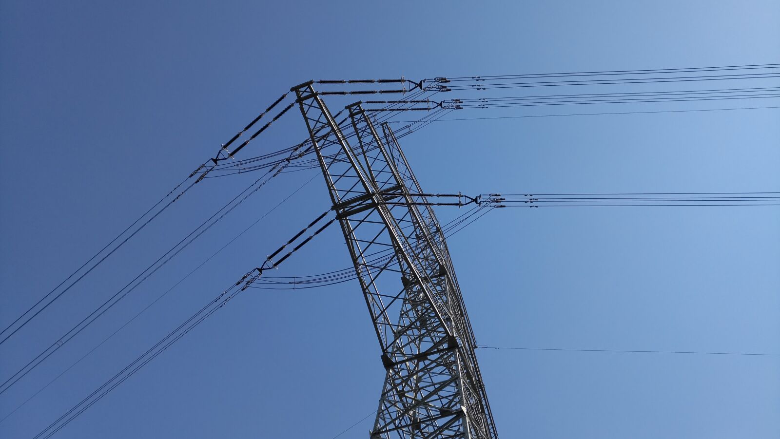 SHIFT 6M sample photo. Power line, power transmission photography