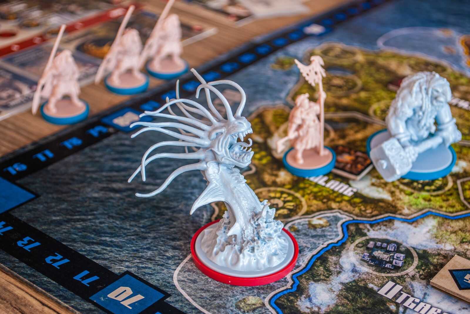 Nikon D40X sample photo. Blood rage, tabletop, games photography