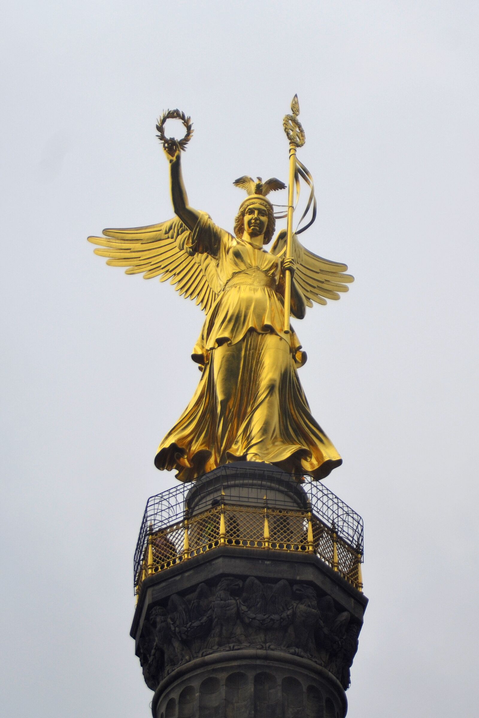 Nikon D3100 sample photo. Berlin victory column, berlin photography