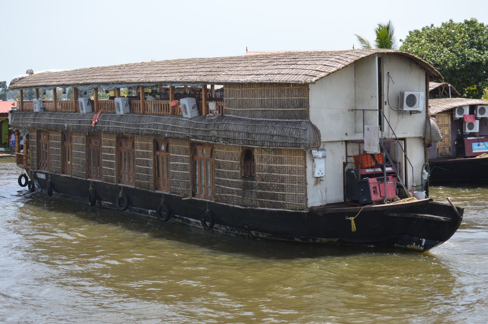 Nikon D3200 sample photo. House-boat, kerala, india photography