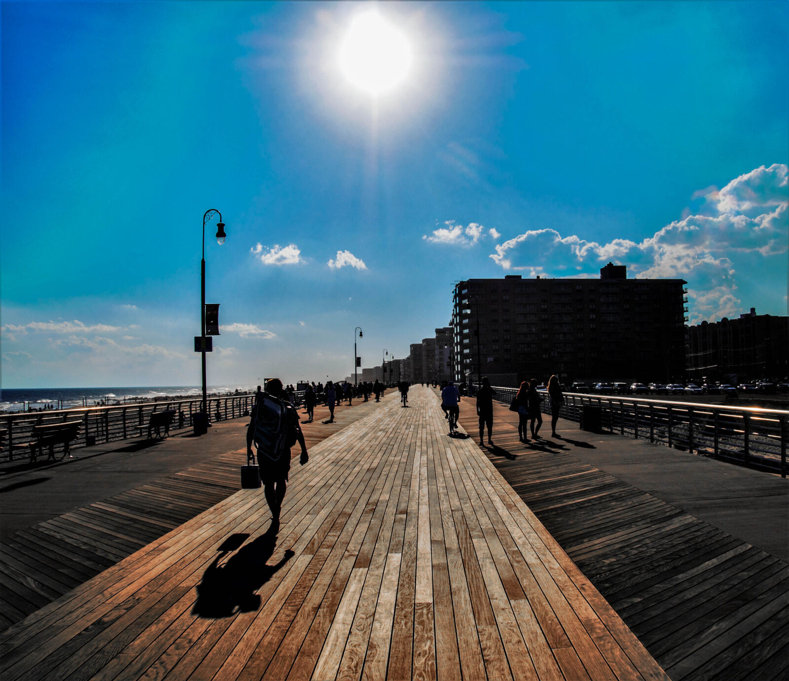 Olympus PEN E-PL5 sample photo. People, walking, on, pathway photography