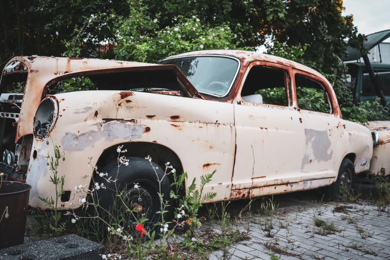 Canon EOS 77D (EOS 9000D / EOS 770D) sample photo. Wreck, auto, rust photography