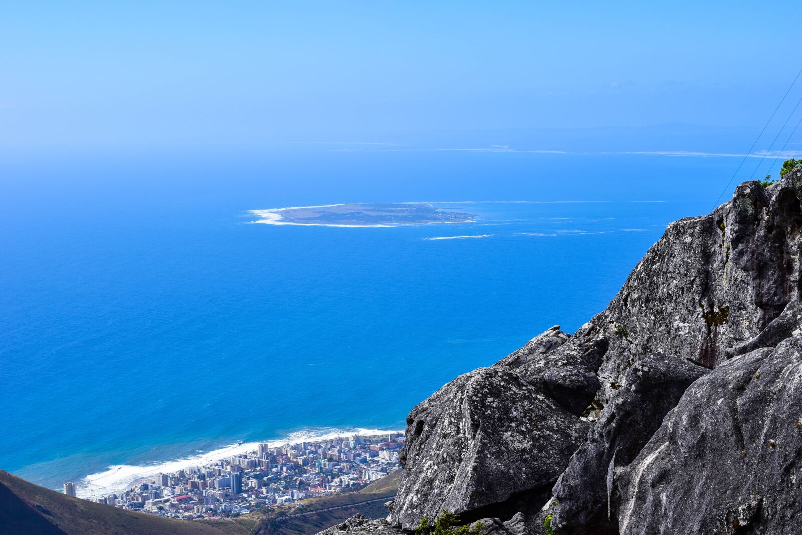 Nikon D5500 sample photo. Aerial from table mountain photography