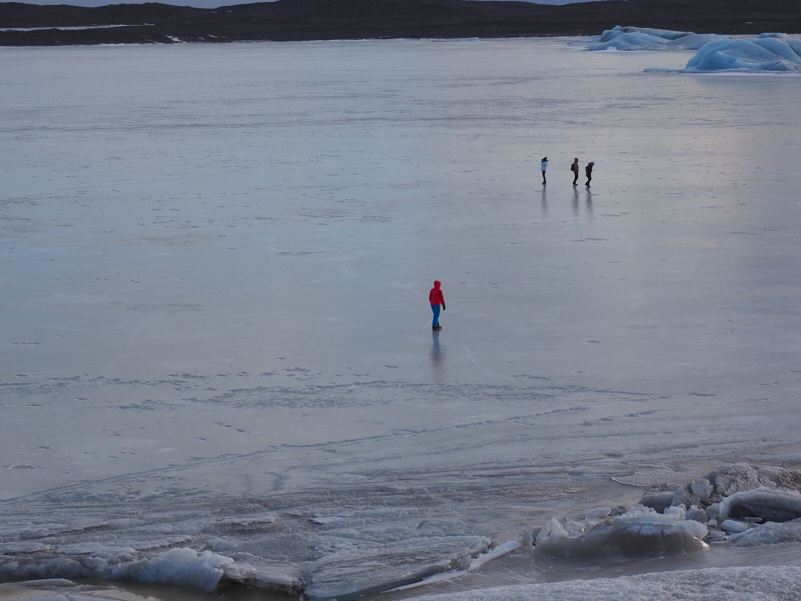 Olympus M.Zuiko Digital ED 12-100mm F4.0 IS Pro sample photo. Glacial lake, ice landscape photography