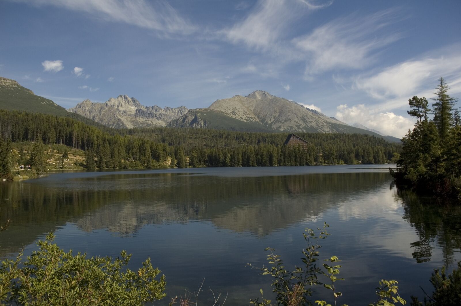 Nikon D70s sample photo. Lake, mountains, mountain lake photography