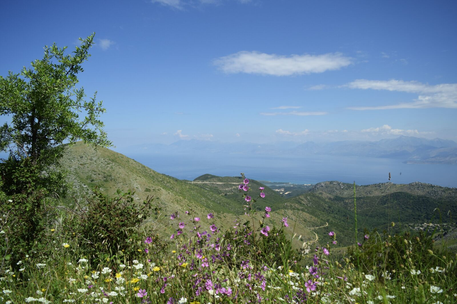 Nikon D5300 sample photo. Corfu, pantokrator, view photography