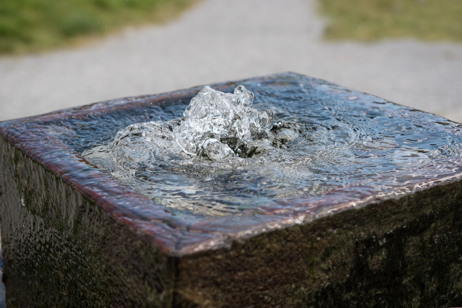 Nikon D750 sample photo. Fountain, water, wet photography