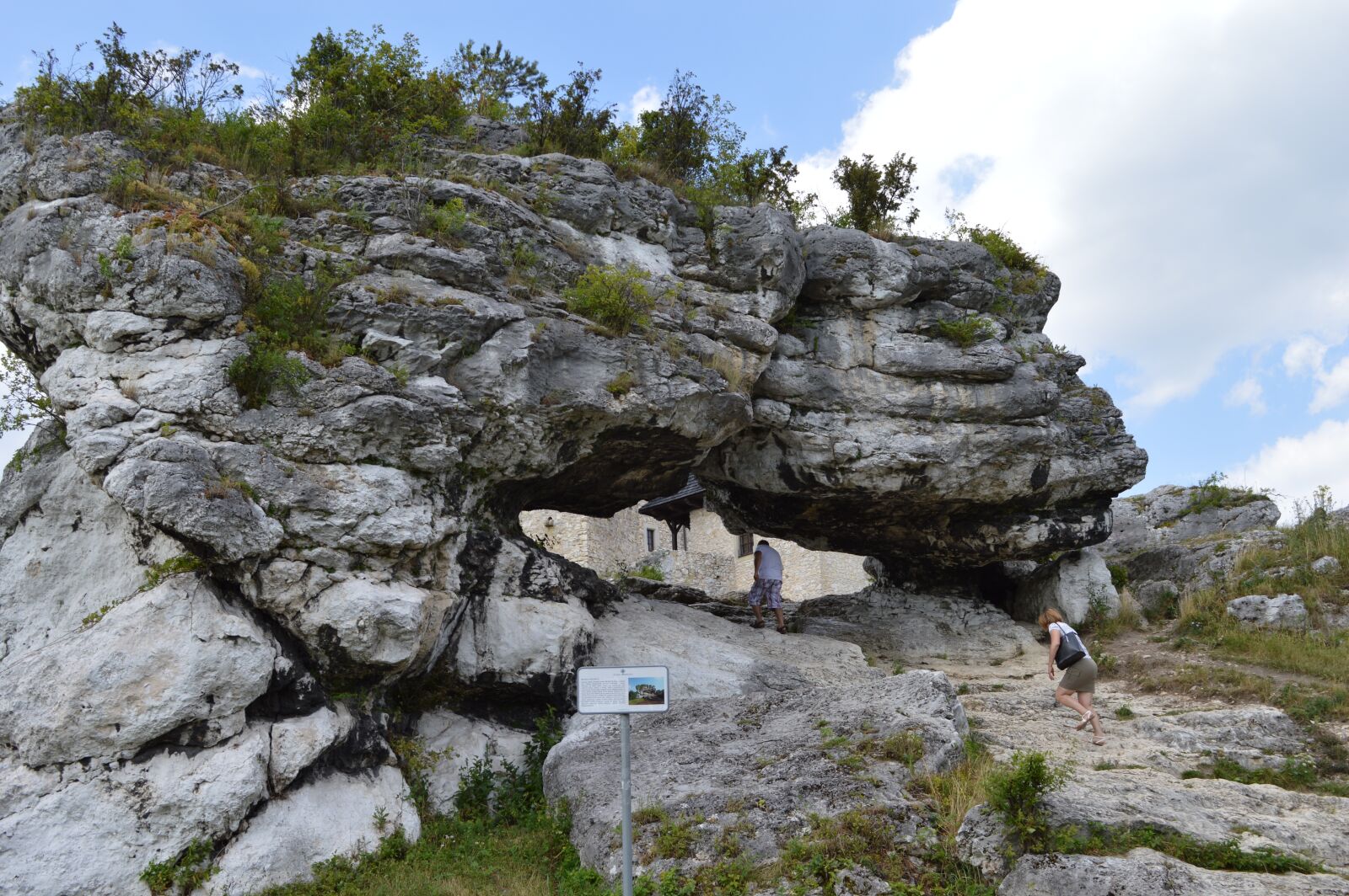 Nikon D3200 sample photo. Bobolice, cave, rock photography