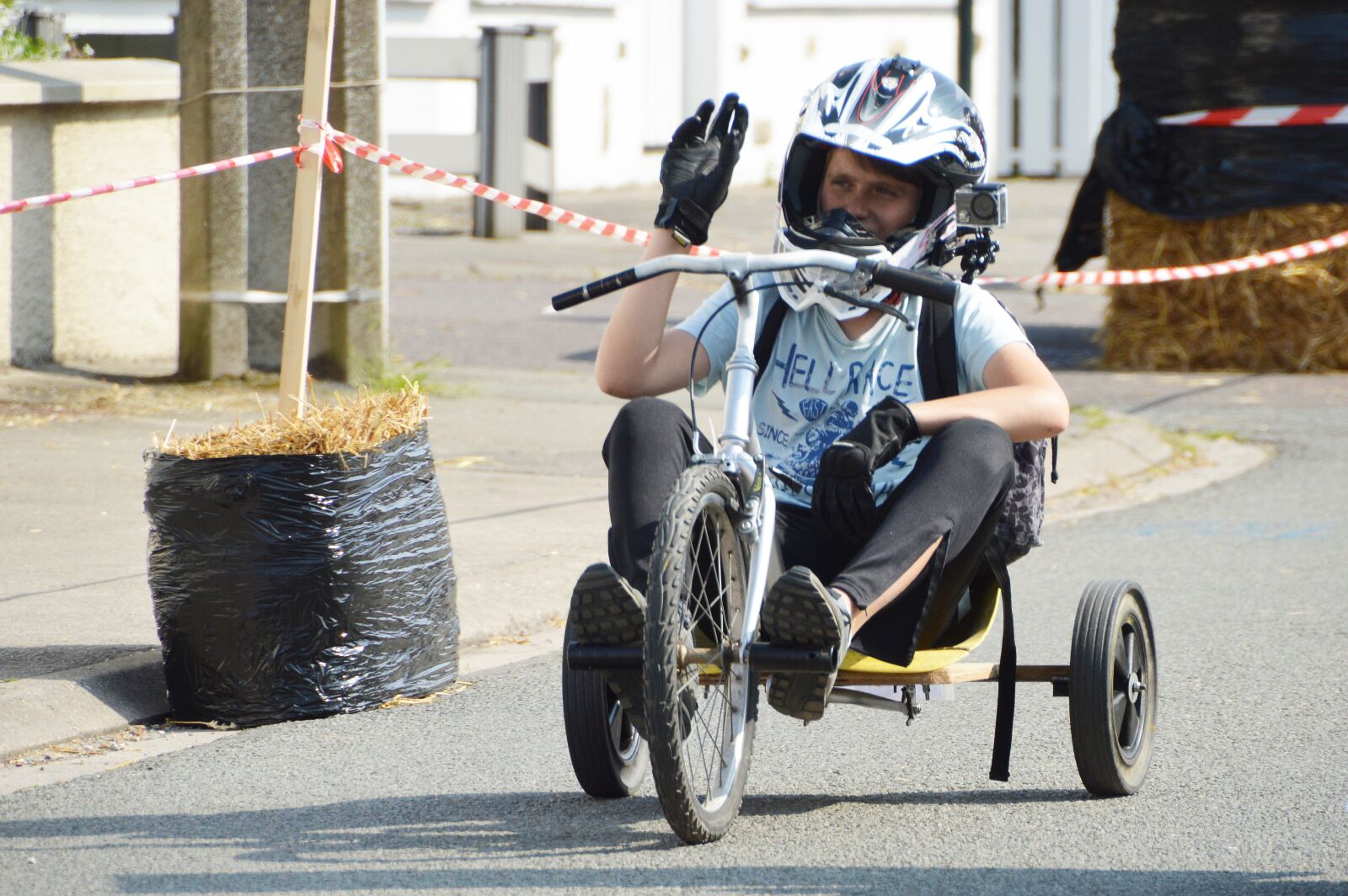 Nikon D3200 sample photo. Soapbox, vehicle, vehicle without photography