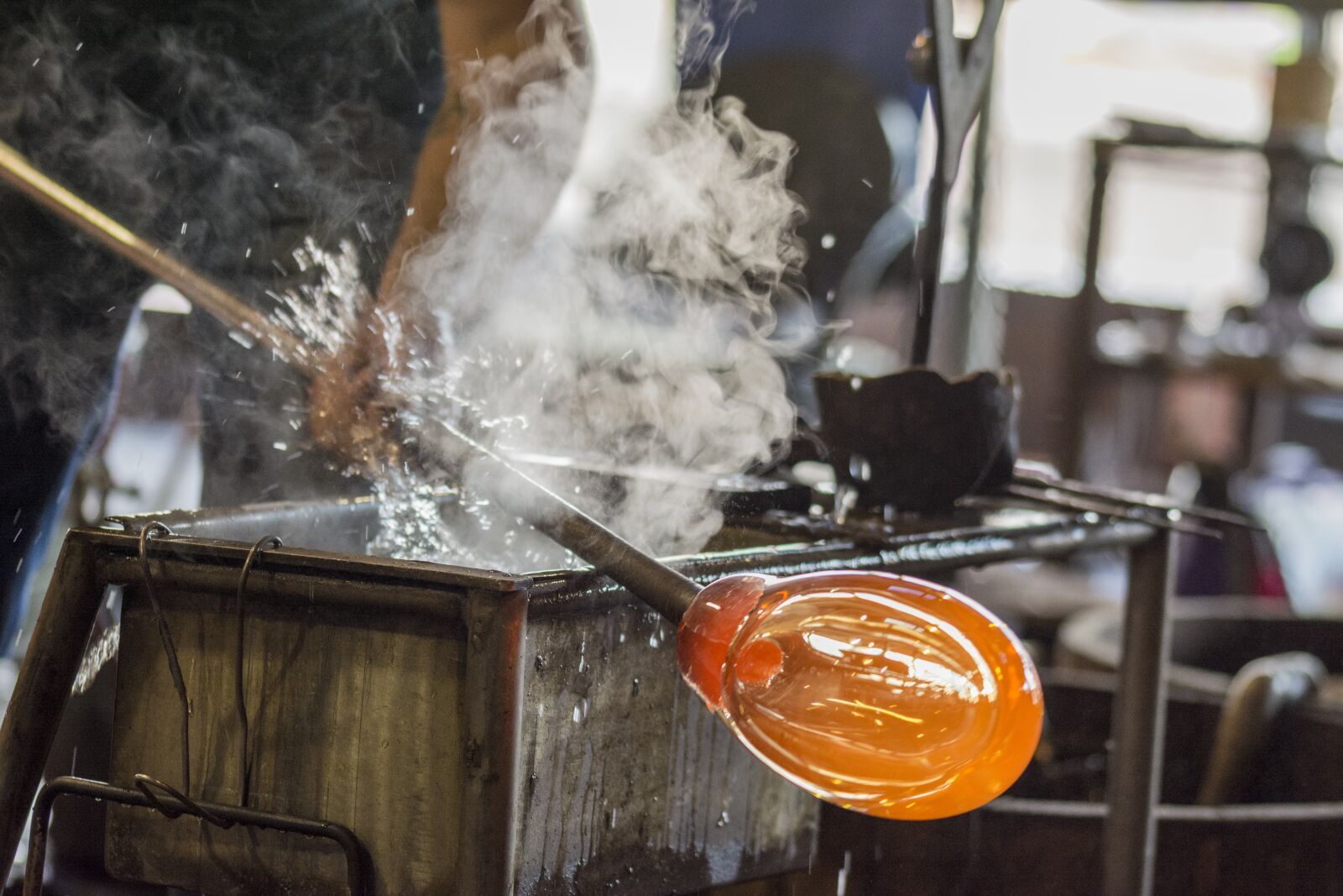Nikon D5200 sample photo. Glass, glass artist, glass photography