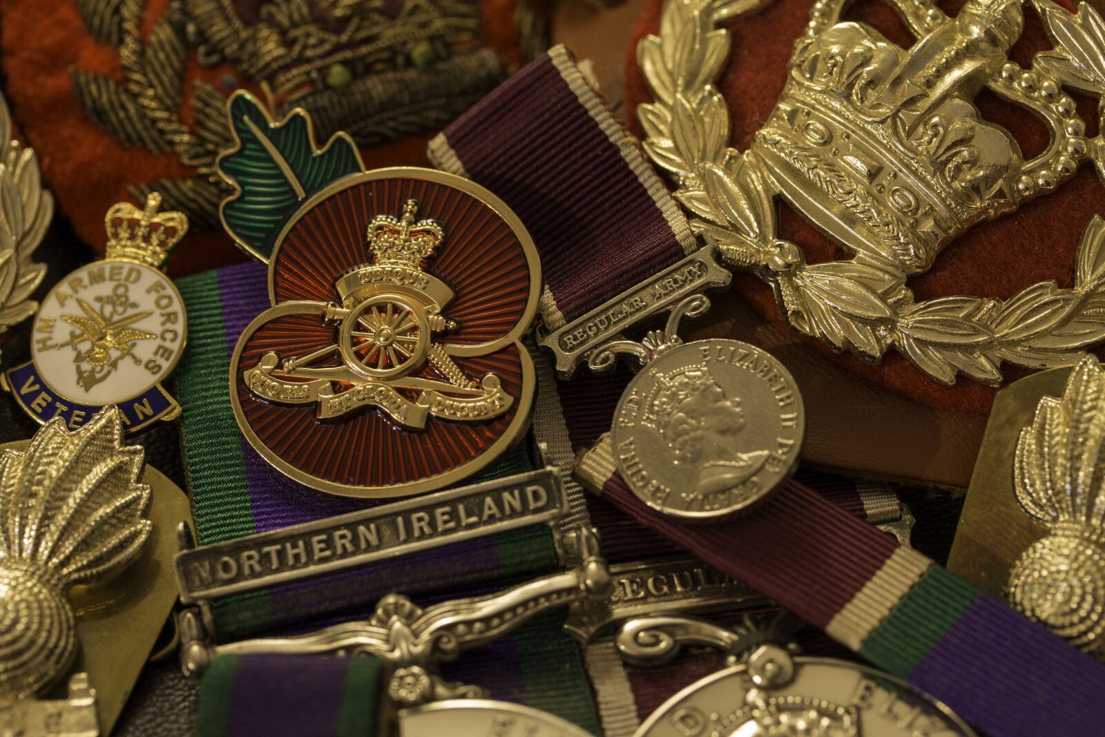 Canon EF-S 60mm F2.8 Macro USM sample photo. Military, medals, award photography