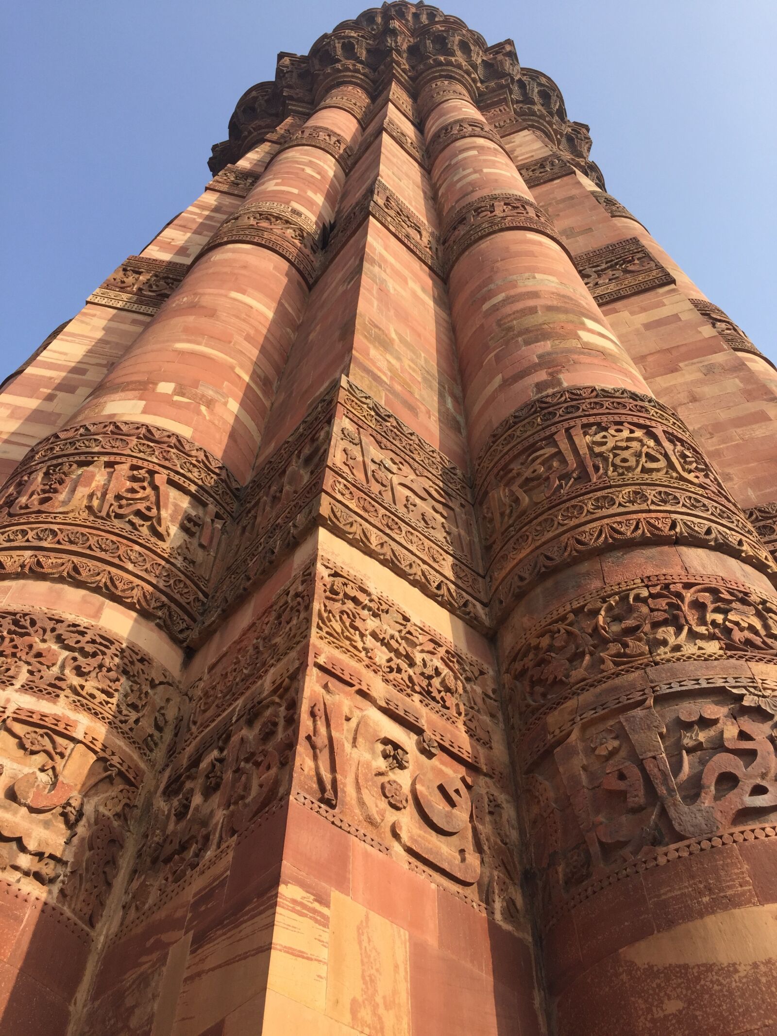 Apple iPhone 6 sample photo. Kutub minar, ancient, structure photography