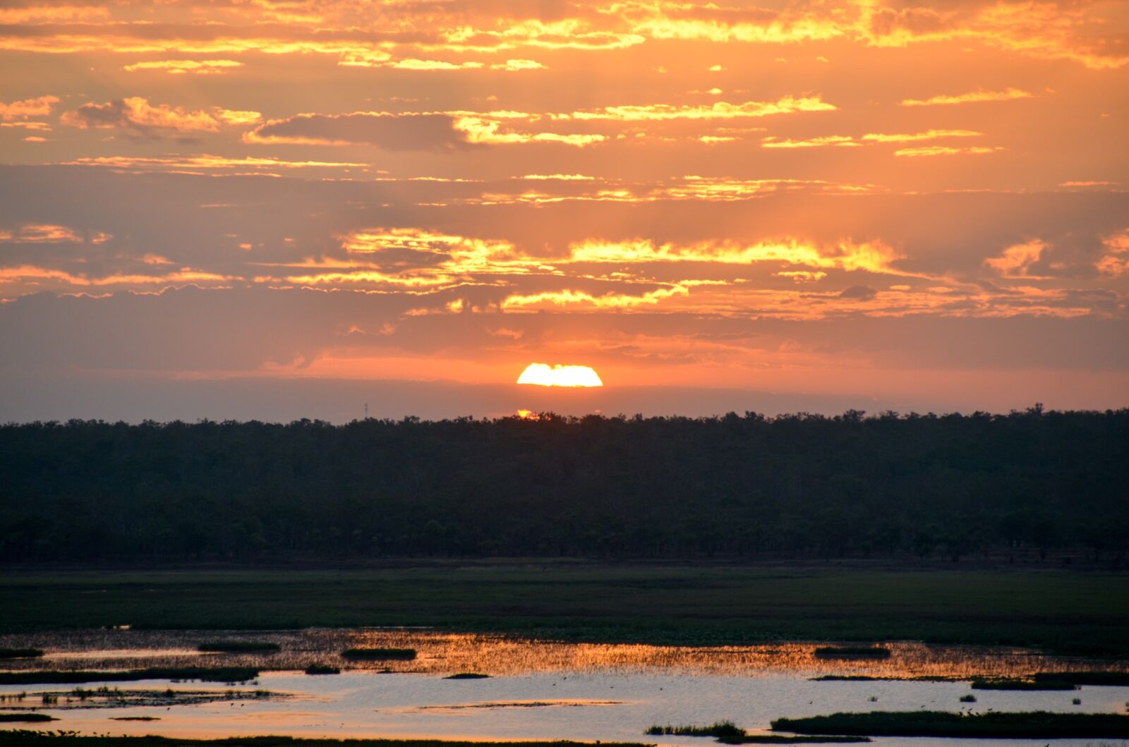 Nikon D5100 sample photo. Sunset, sunlight, kakadu photography