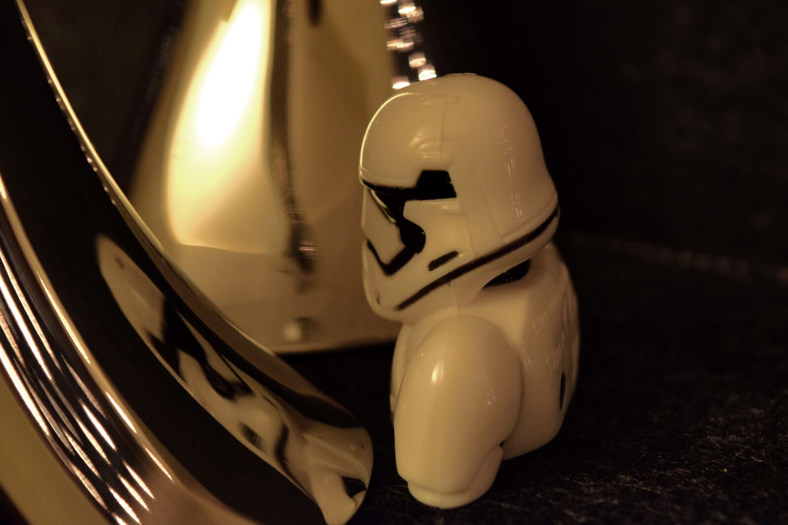 Nikon D3300 sample photo. Figure, pencil, top, reflection photography