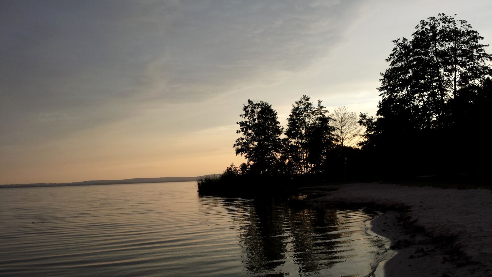 Samsung Galaxy S4 sample photo. Landscape, lake, twilight photography