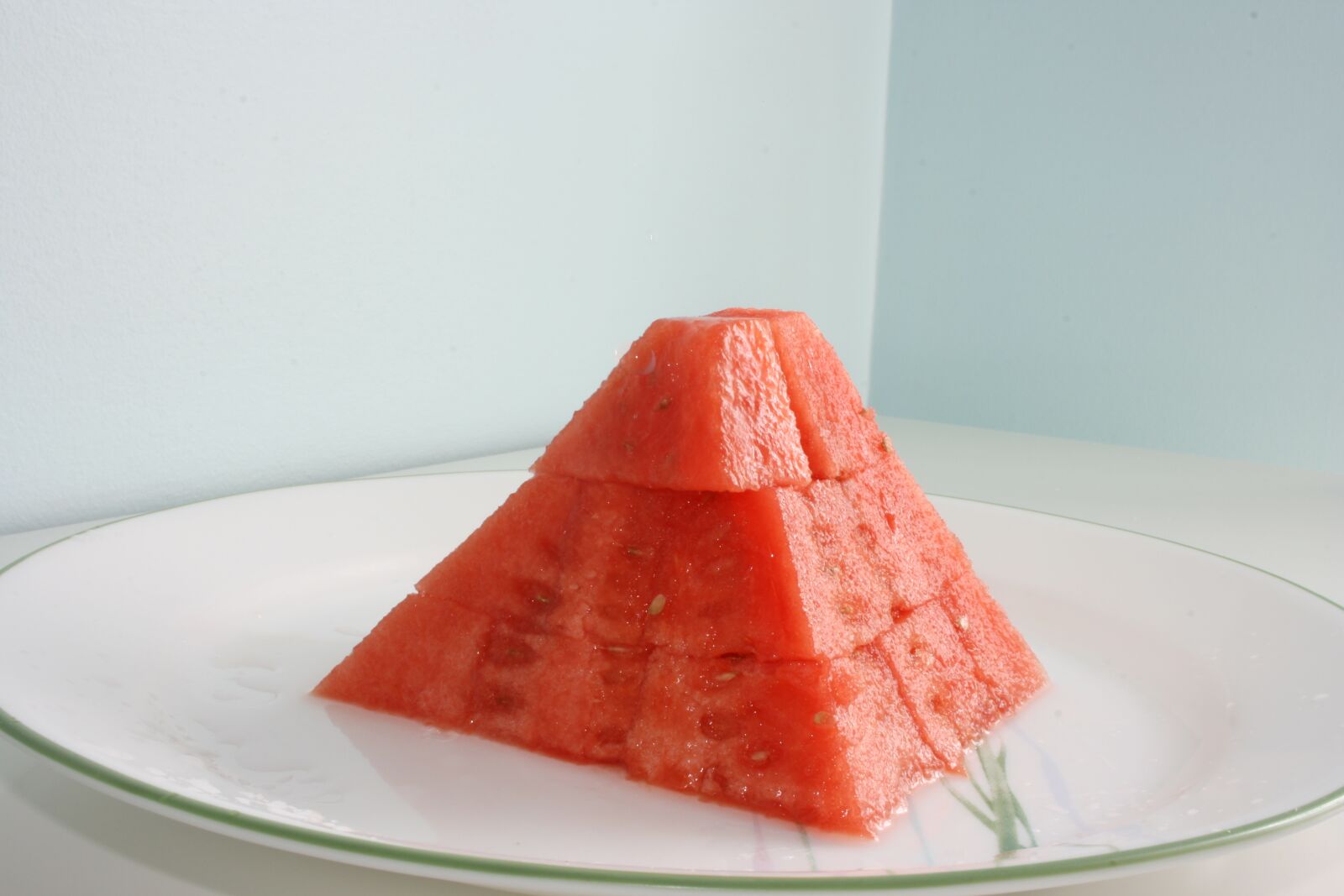 Canon EOS 400D (EOS Digital Rebel XTi / EOS Kiss Digital X) sample photo. Watermelon, desert, snack photography