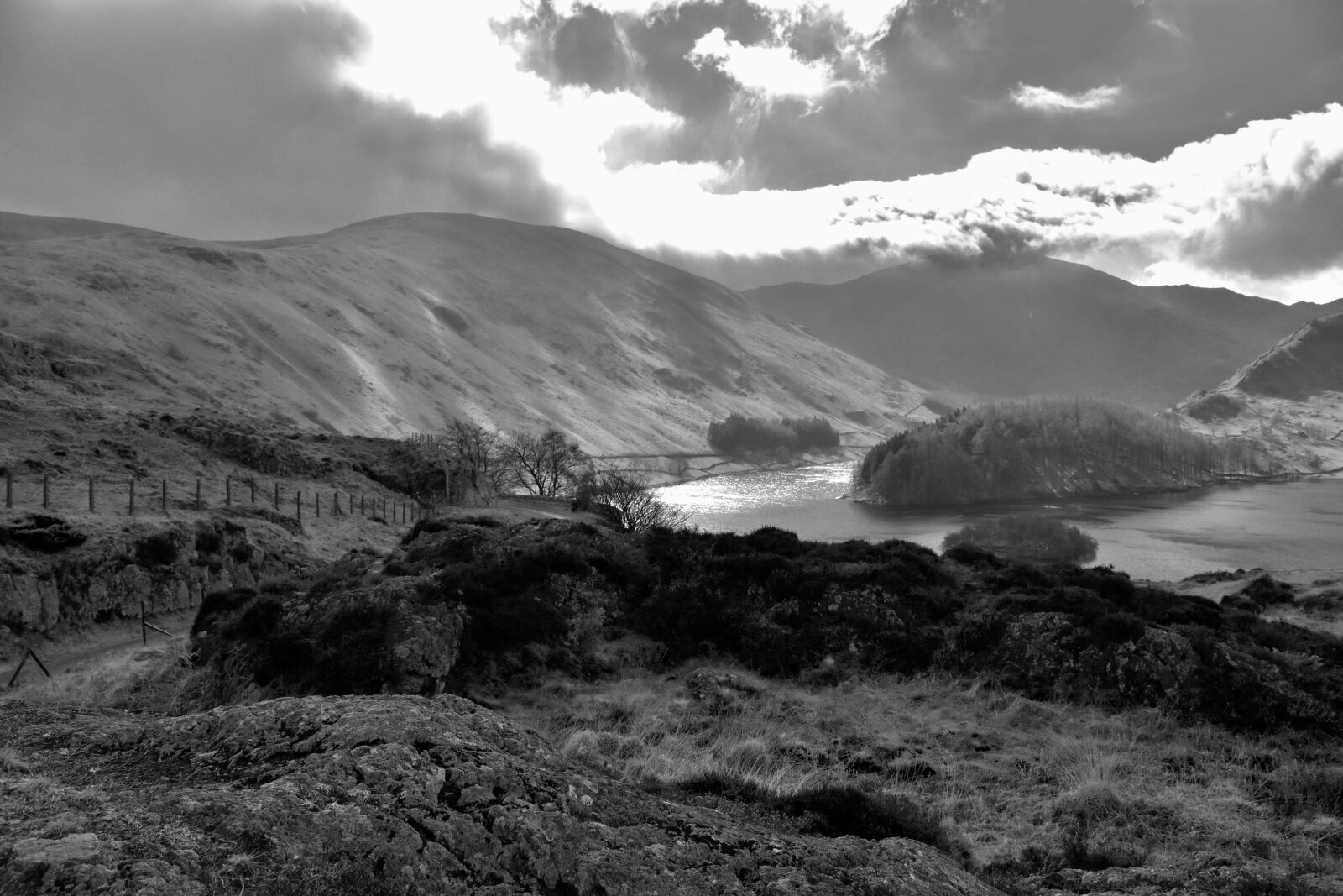 Nikon D5600 sample photo. Haweswater reservoir, lake district photography