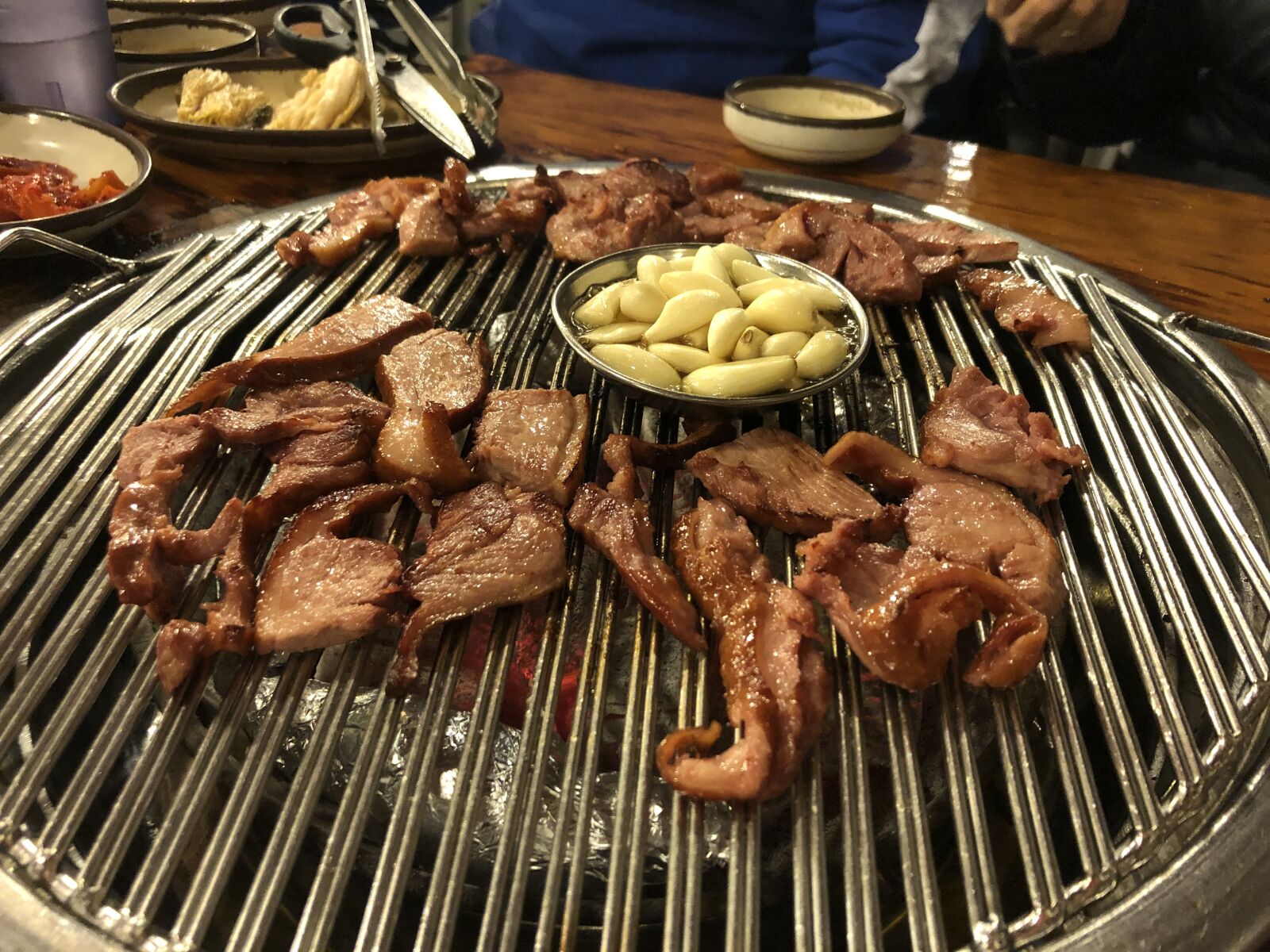 Apple iPhone 8 sample photo. Meat, duck meat, firewood photography