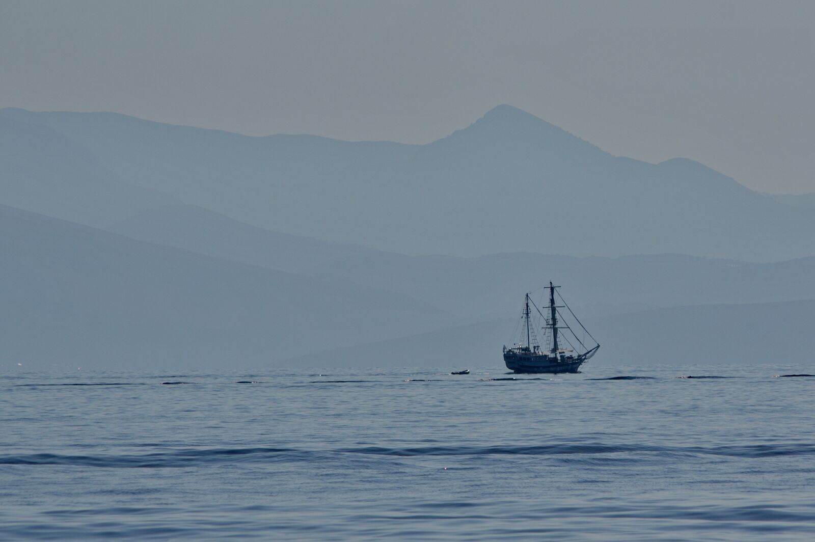 Pentax K-3 II sample photo. Ship, sea, boat photography