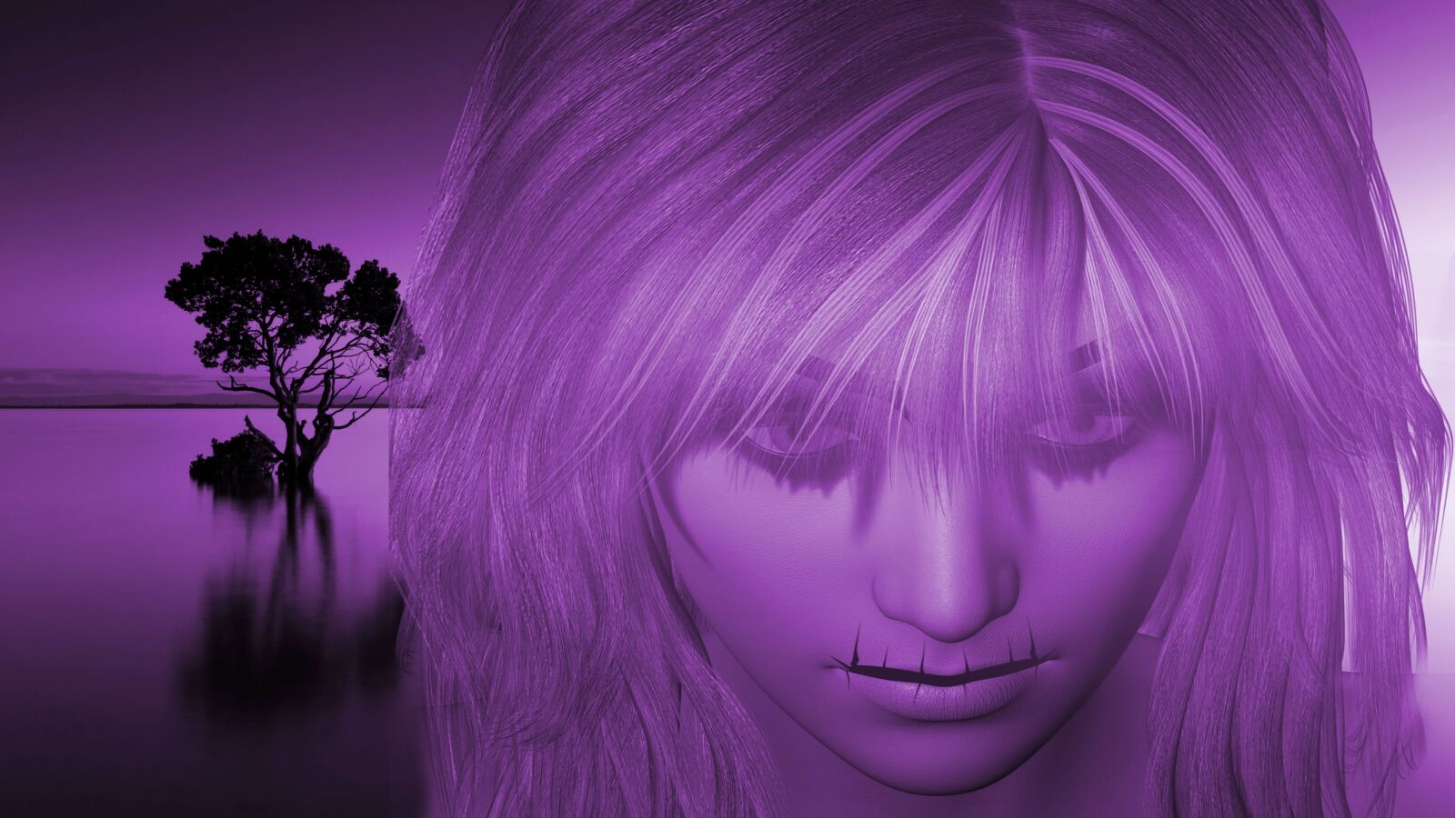 Canon EOS 7D sample photo. Woman, face, tree photography
