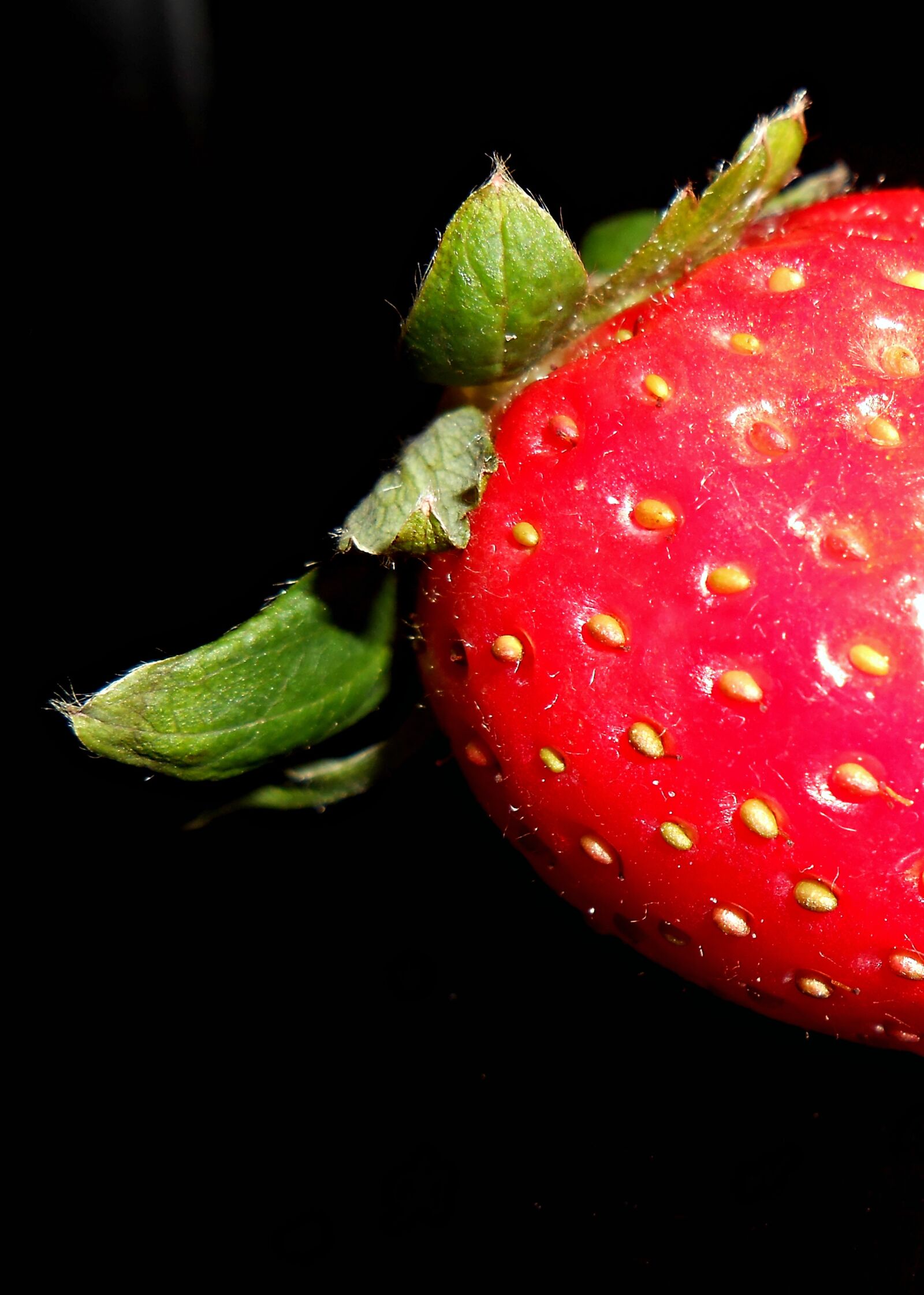 Nikon Coolpix S4300 sample photo. Strawberry, macro, fruit photography