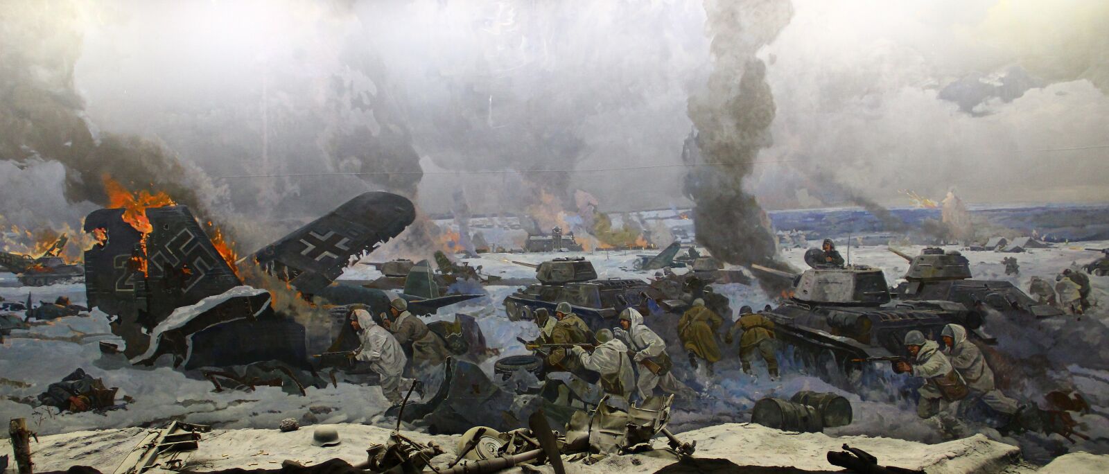 Canon EOS 600D (Rebel EOS T3i / EOS Kiss X5) sample photo. Diorama, stalingrad metro station photography