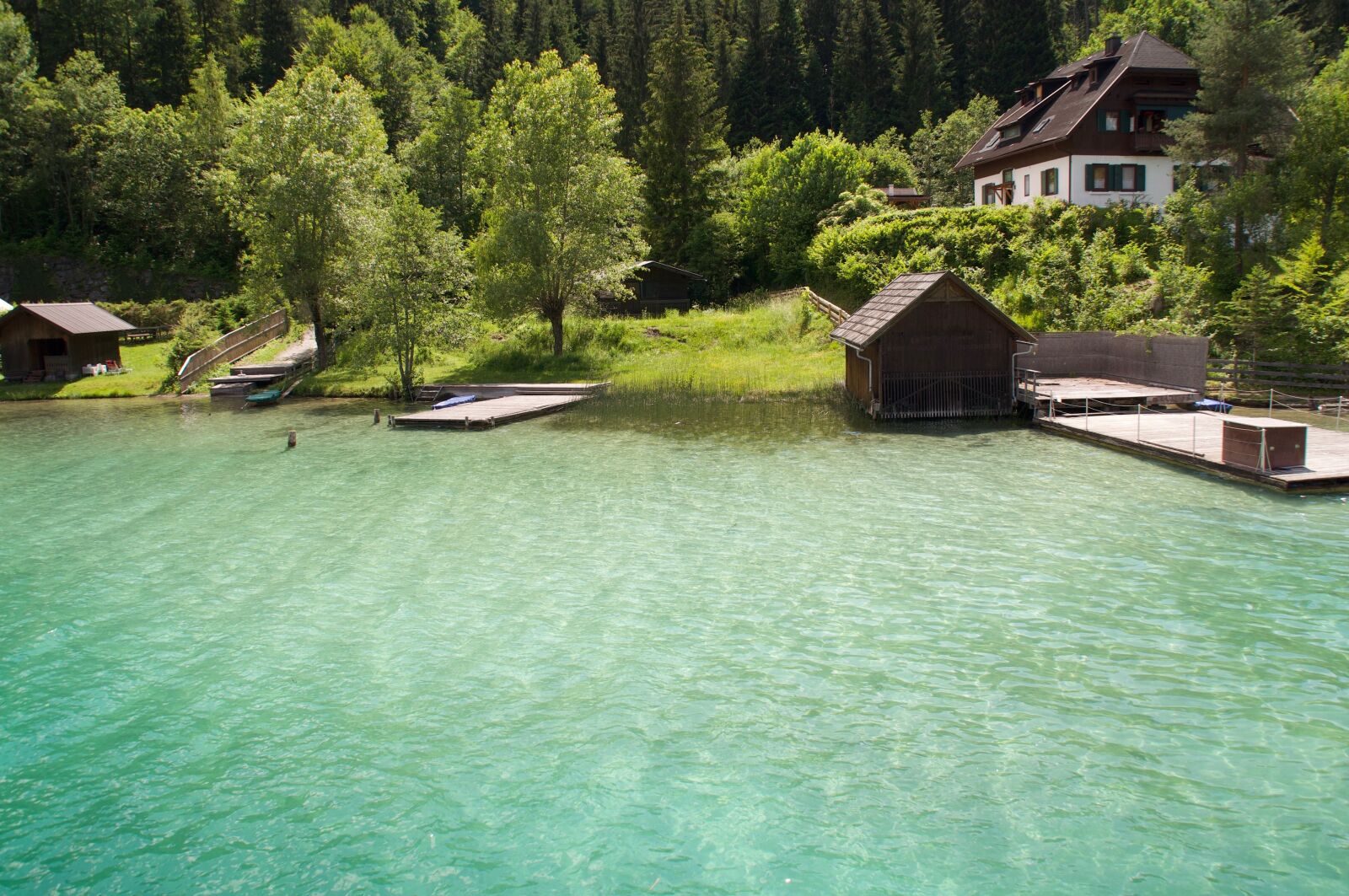 Nikon D5000 sample photo. Weißensee, nature, carinthia photography