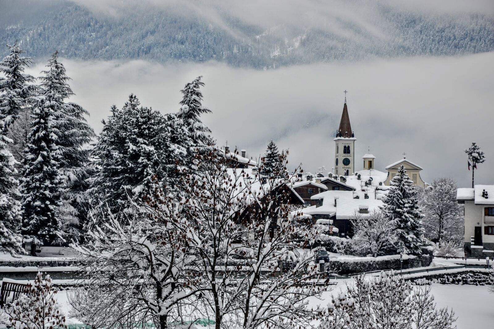 Nikon D3200 sample photo. Nativity, christmas wallpapers, snow photography
