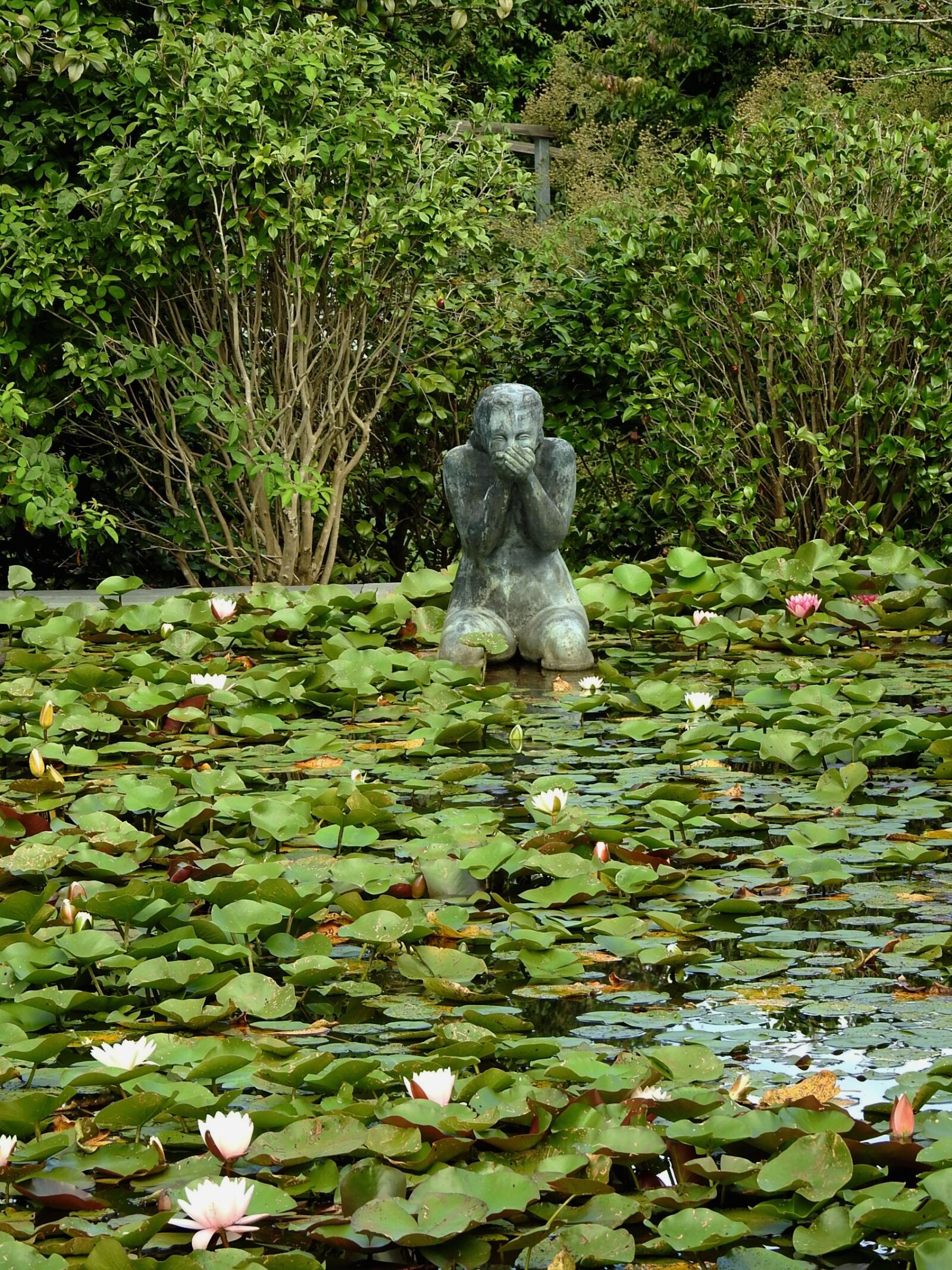 Nikon Coolpix P900 sample photo. Statue, pi ce d'eau photography