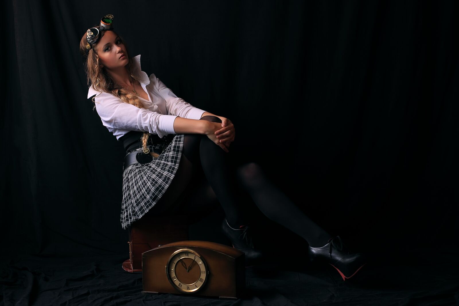 Canon EOS 50D sample photo. Darkness, portrait, charm photography
