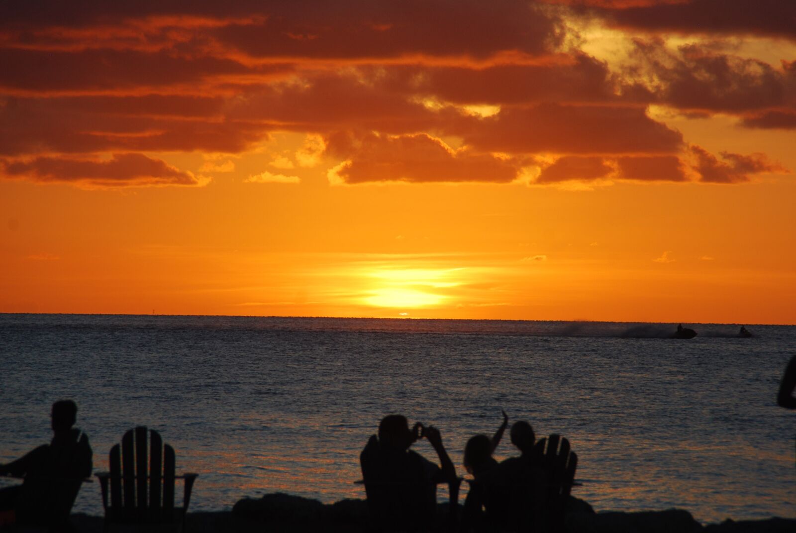 Nikon D40X sample photo. Sunset, beach, people watching photography