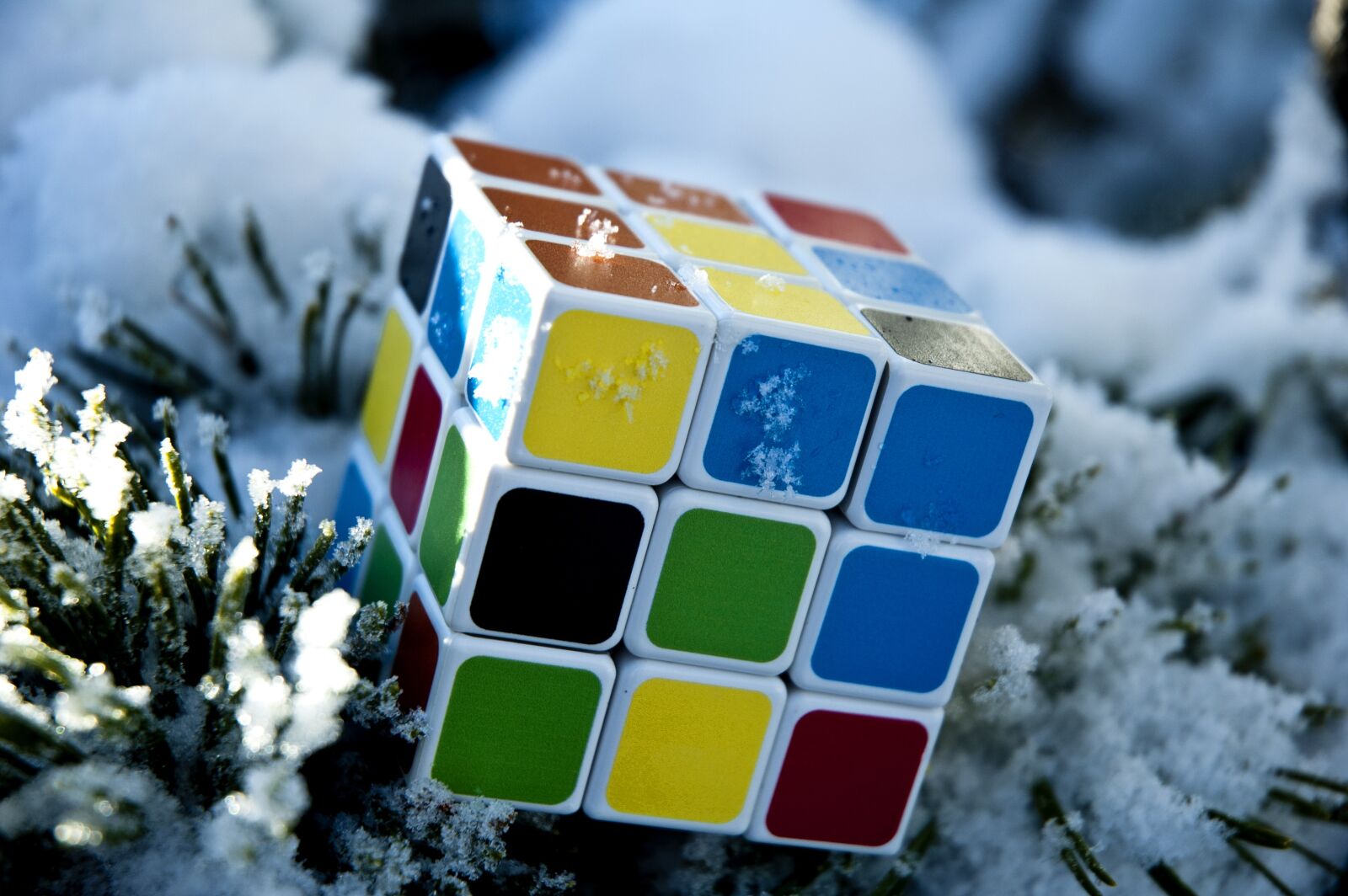 Nikon D70s sample photo. Rubik's cube, game, solution photography