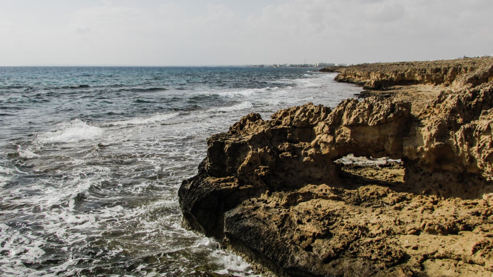 Canon PowerShot SX400 IS sample photo. Cyprus, ayia napa, rock photography