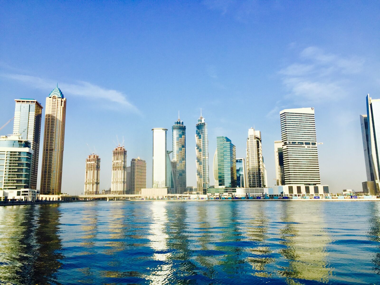 iPhone 6 Plus back camera 4.15mm f/2.2 sample photo. Dubai, canal, uae photography