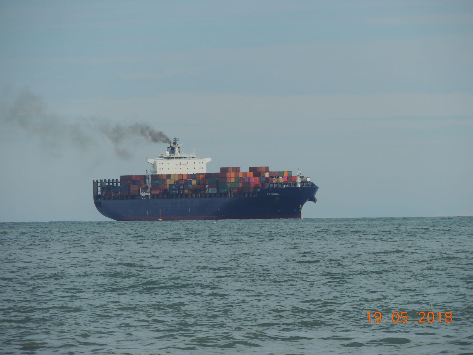 Nikon Coolpix P510 sample photo. Ship, mar, ocean photography