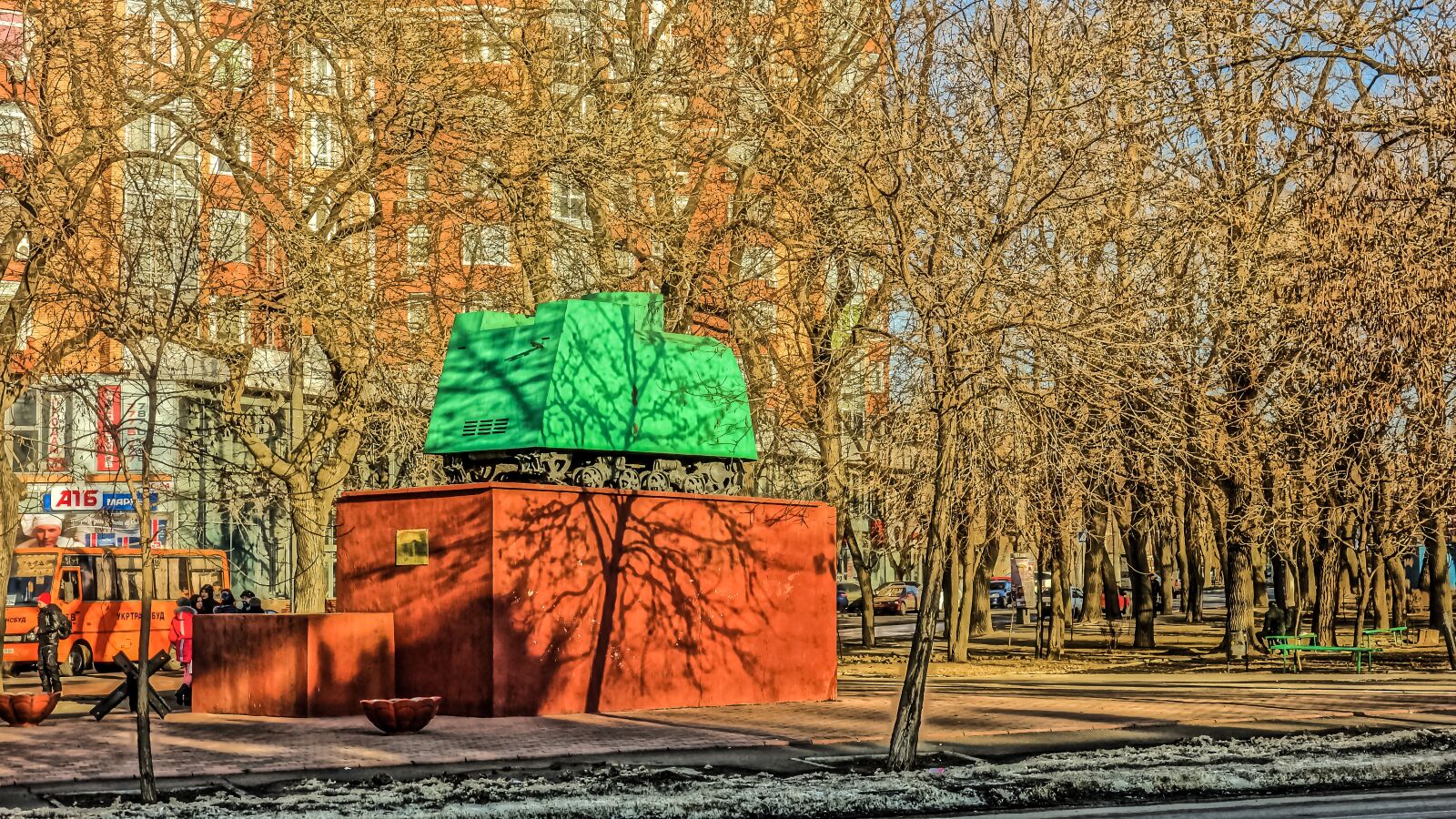 Sony Cyber-shot DSC-RX100 sample photo. Odessa, monument, fright photography