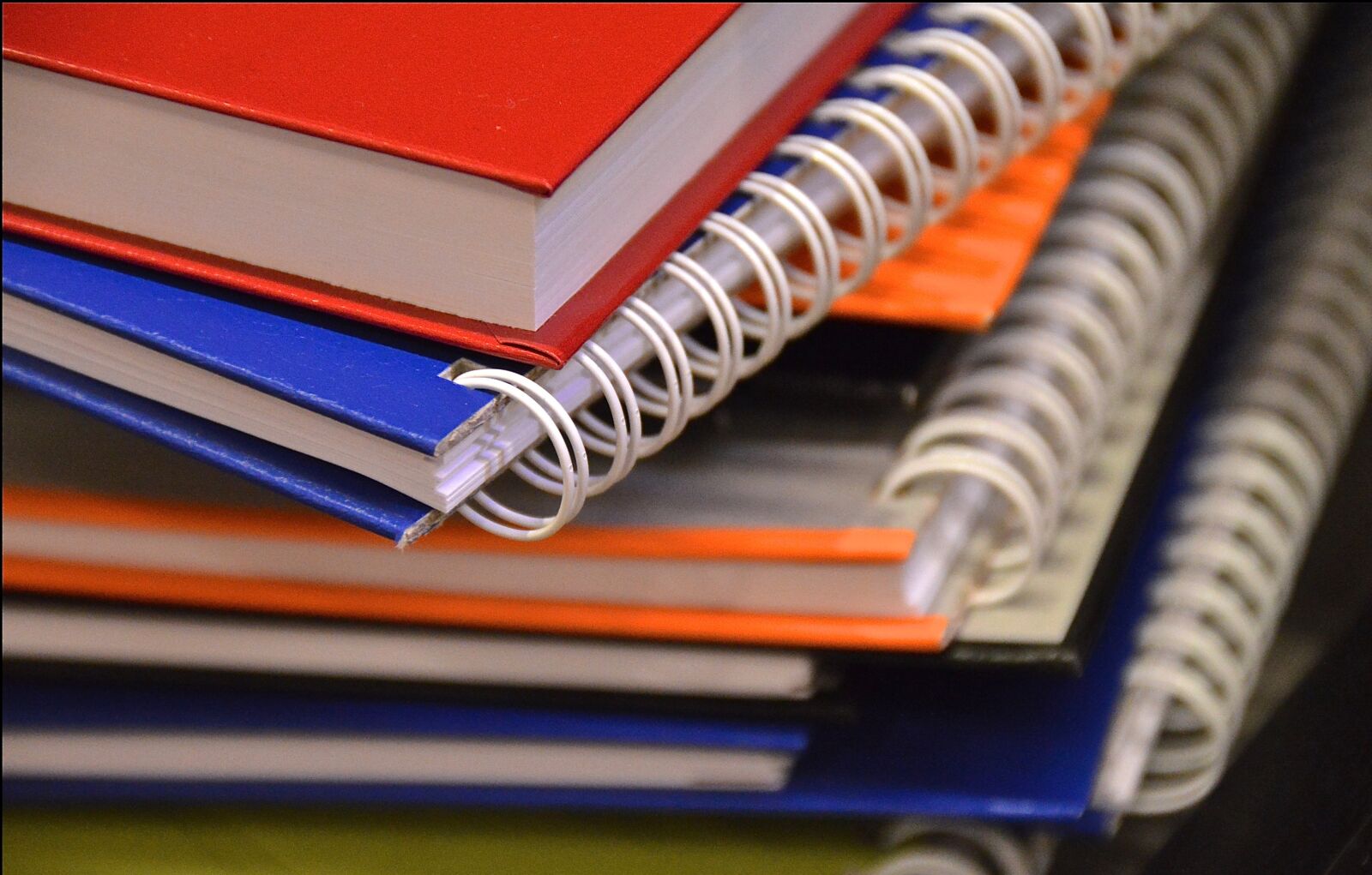 Nikon D3200 sample photo. Write, ring binder, notepad photography