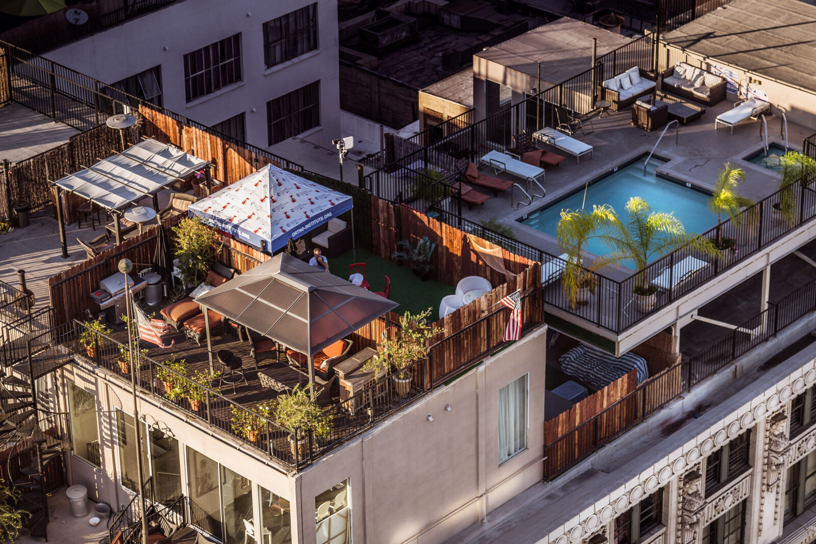 Canon EF 70-200mm F2.8L USM sample photo. Buildings, los, angeles, top photography