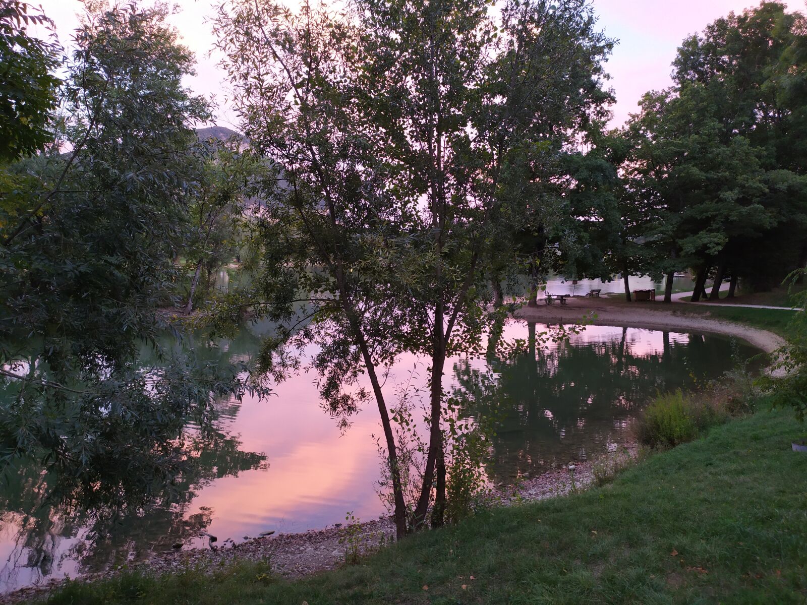 Xiaomi Redmi Note 7 sample photo. Lake, france, the balme photography