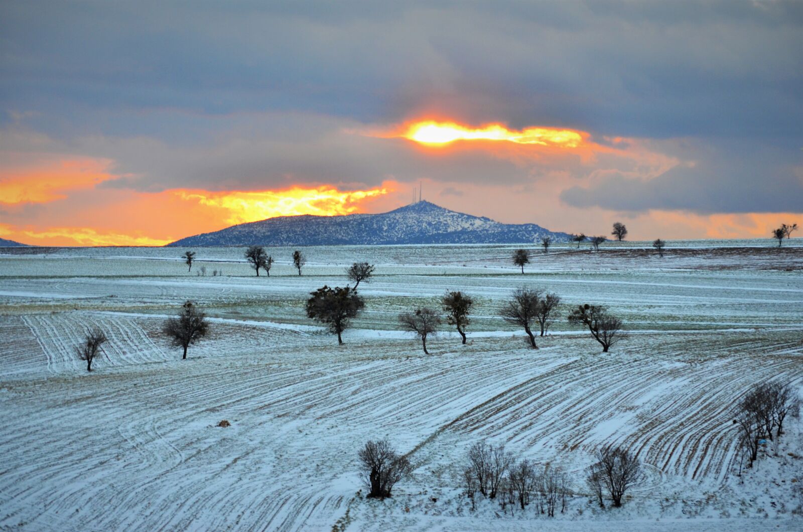 Nikon D5100 sample photo. Snow, winter, landscape photography
