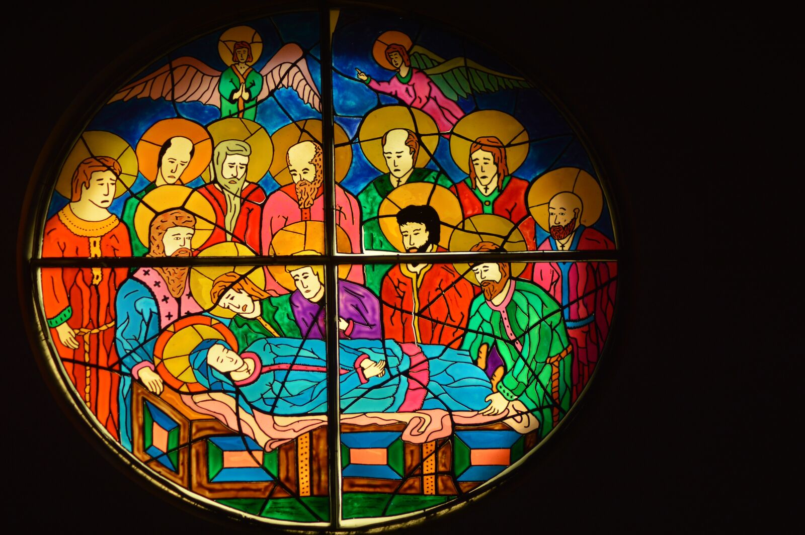 Nikon D3200 sample photo. Stained glass, window, church photography
