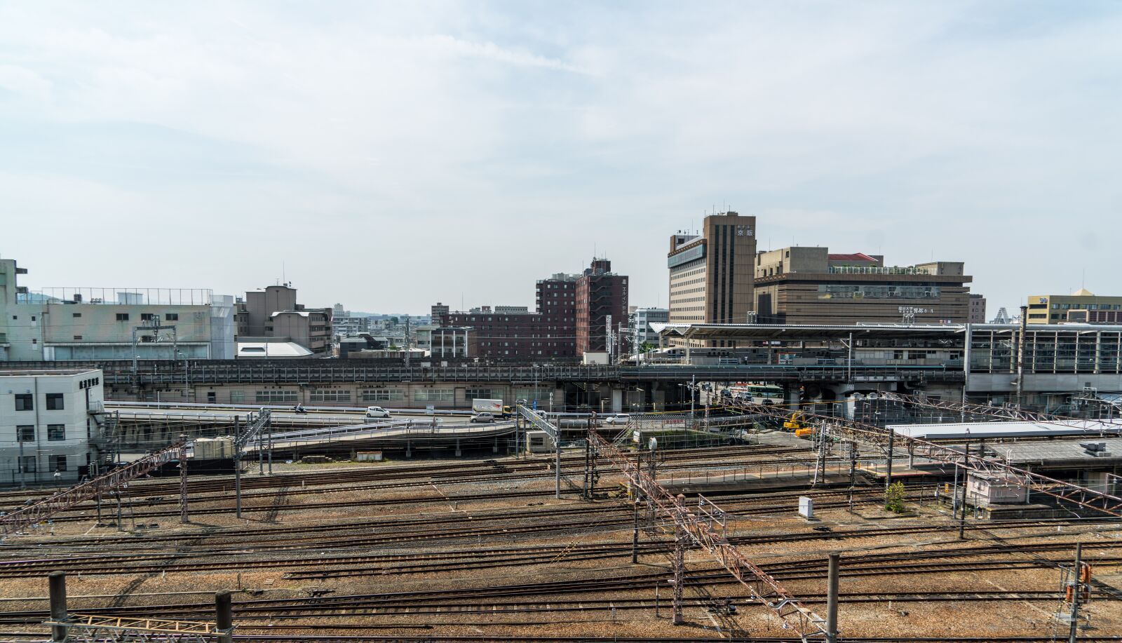 Sony a7R II + Sony FE 24-240mm F3.5-6.3 OSS sample photo. Kyoto station, japan, city photography
