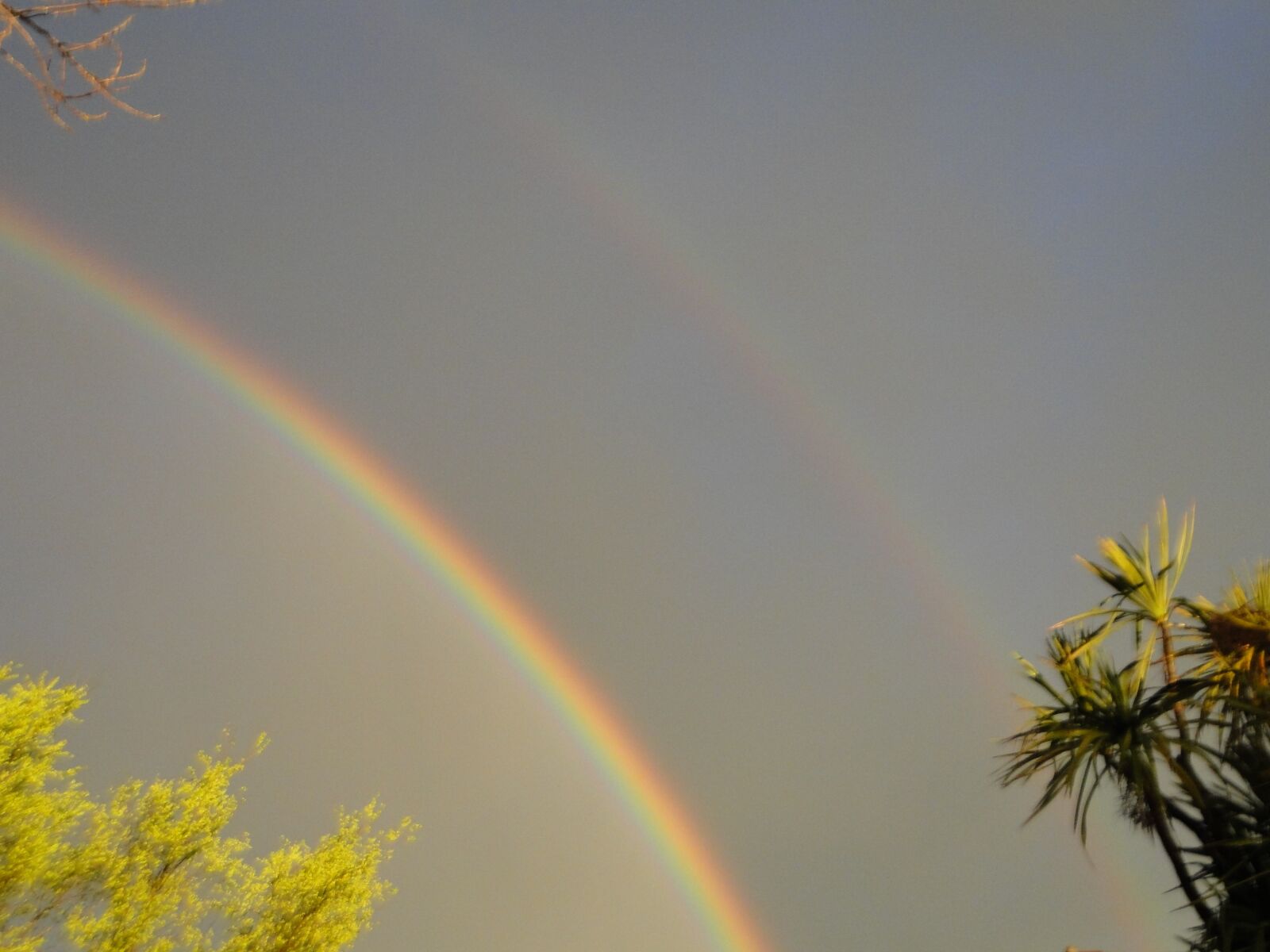 Sony Cyber-shot DSC-HX1 sample photo. Rainbow, rain, sky photography