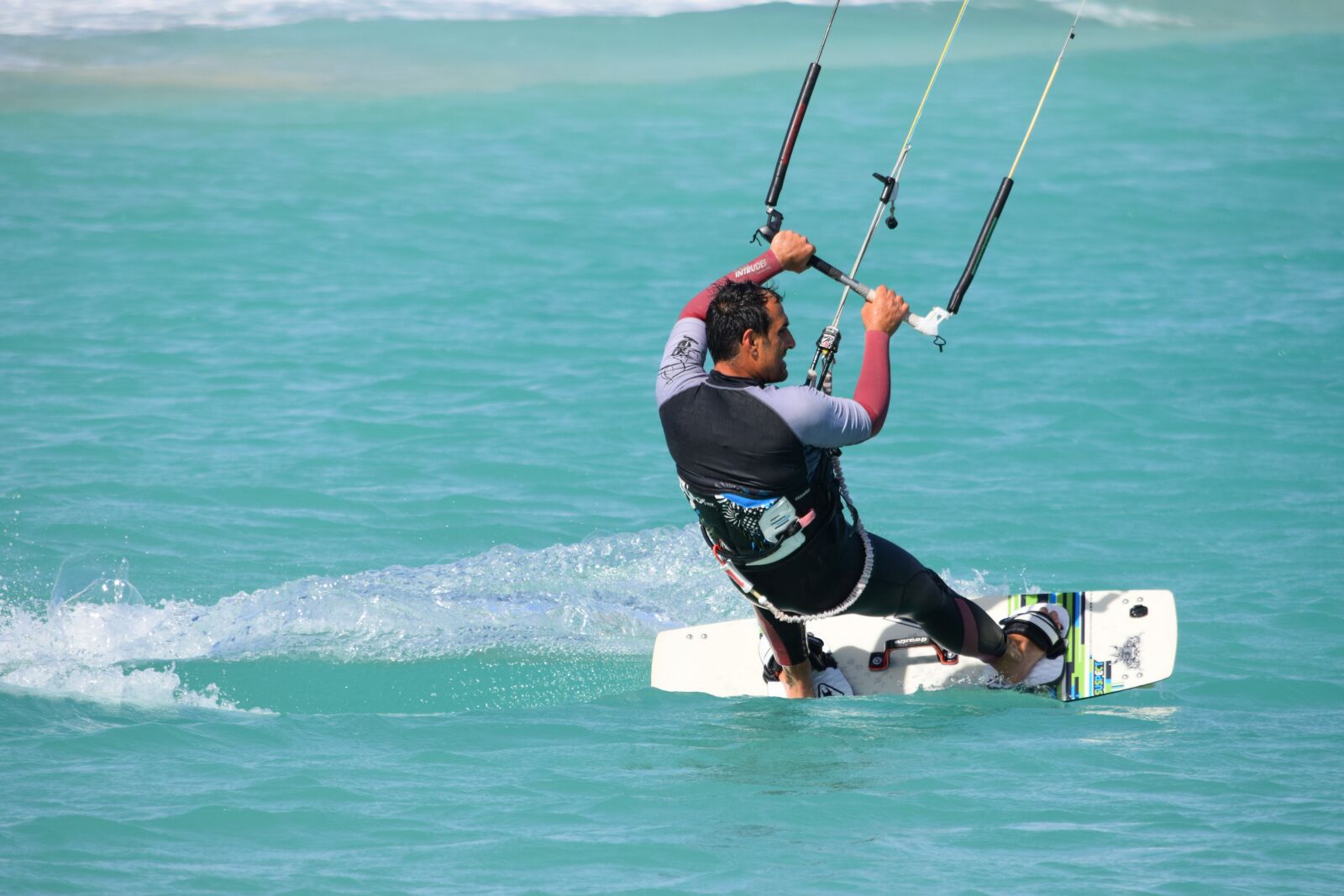 Nikon D3300 sample photo. Kitesurfing, skill, action photography