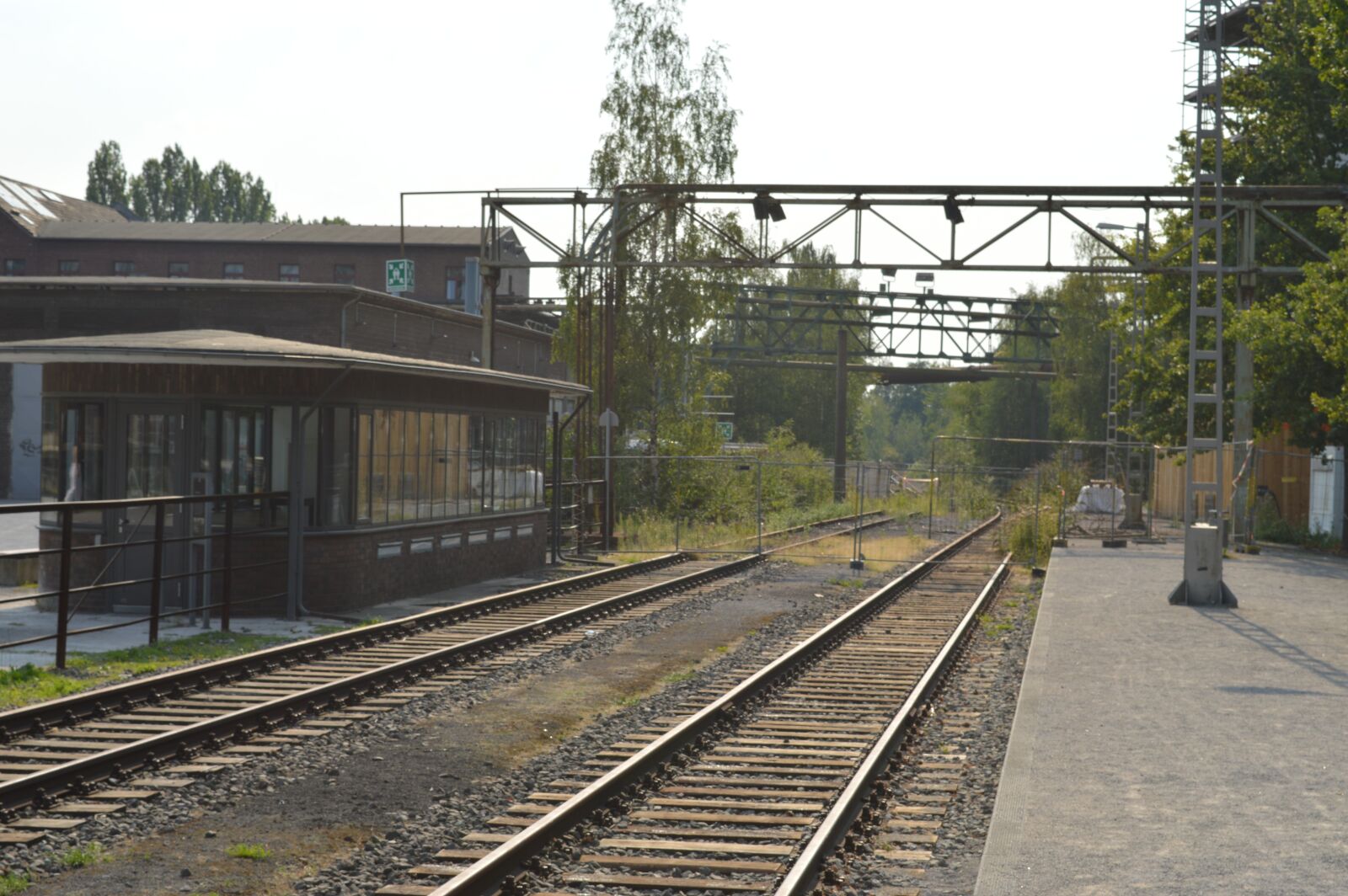 Nikon D3200 sample photo. Rails, industry, railway photography
